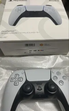ジャンク プレステ5 コントローラー 純正 ホワイト 白