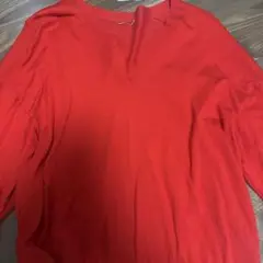 L'Appartement レッド ニットセーター