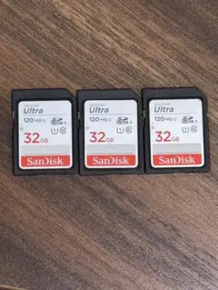 SanDisk Ultra 32GB SDカード 3枚セット
