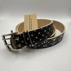 Lee キッズ用ベルト 星柄 ブラック