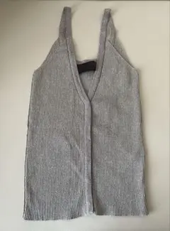 【美品】moussy マウジー ラメ キャミソール ビスチェ S相当