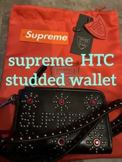 ✨GWセール✨supreme HTC 財布　Black 良好品】 ✨GWセール✨supreme HTC 財布Black 小物 - 小物
