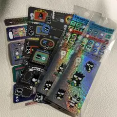 【バツマル 】レトロシール　5セット