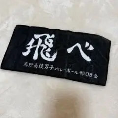 ハイキュー　ミニタオル　烏野高校　飛べ