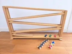 ベック社 トレインカースロープ　知育玩具　木製
