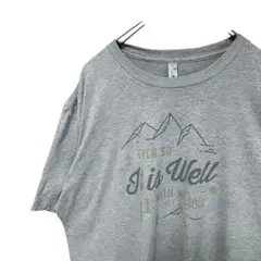 It is Well マウンテン 山 自然 アウトドア mountain グレー