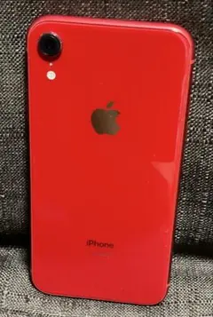 Apple iPhone XR レッド　本体　バッテリー82% SIMフリー