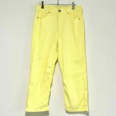 n0541【ドゥクラッセ】パンツ　ストレート　パステルカラー　ストレッチ