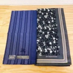 Burberry バーバリー ハンカチ ストラップ 花柄 2枚セット