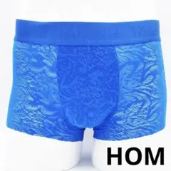 HOM オム　ボクサーパンツ　アンダーウェア　レース　メンズ下着　ビキニブリーフ