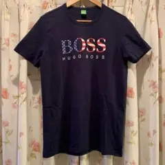 HUGO BOSS ヒューゴボス Tシャツ ロゴ 星条旗 Lサイズ