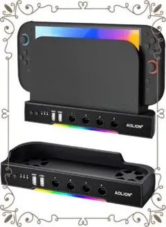 Switch2用 冷却ファン 熱対策 スイッチ2ドック 冷却スタンド