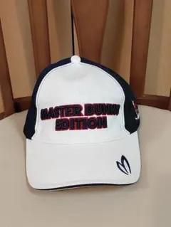 MASTER BUNNY EDITION キャップ ホワイト/ネイビー
