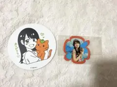 【賀喜遥香】乃木坂46 カフェ　キッチンカー　コースター　中期　特典　マグネット