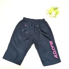 【美品】A.D.ONE エーディーワン　サーフパンツ ナイロンネイビー　140