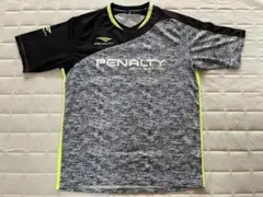 PENALTY グレー ブラック シャツ