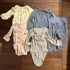 H＆M ユニクロ ロンパース ボディースーツ 肌着 70 まとめ売り