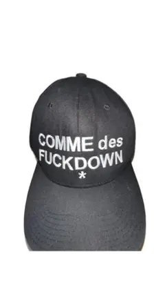 COMME des FUCKDOWN black cap