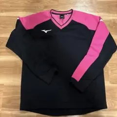Mizuno Vネック長袖ウォームアップウェア