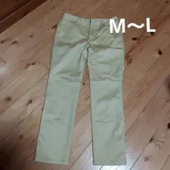 イエローカジュアルパンツ M～Lサイズ
