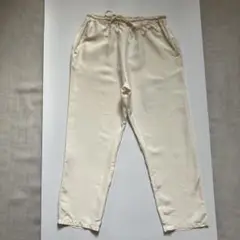 Yoli silk pants white サイズ1 ホワイト
