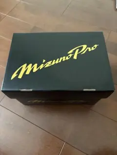 Mizuno Pro グローブ空箱　黒色