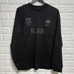 【新品】F.C.Real Bristol LETTERED L/S TEE 黒