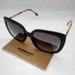 BURBERRY キャットアイ サングラス ノバチェック レディース