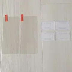 【機種不明 】 スマートフォン ガラスフィルム 2枚 カメラフィルム 4枚
