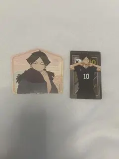 ハイキュー!! 角名倫太郎 稲荷崎 カード＆絵馬ステッカーセット