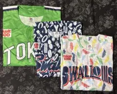 東京ヤクルトスワローズ　燕プロユニ、レディースデーユニ3点セット