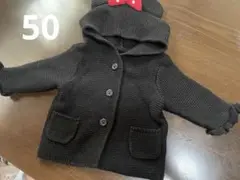 baby GAP ミニーちゃん　ニット羽織もの　上着　50 女の子子供服