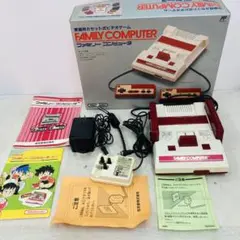 箱有り任天堂 ファミリーコンピュータ HVC-001 動作未確認 め6