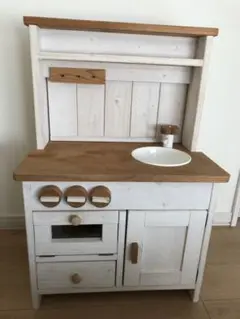 ままごとキッチン ナチュラル オーダーメイド お店屋さん