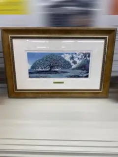 極美品 キャロルコレット Carol Collette 絵画 CAROL COLLETTE キャロル コレット アートポスター 額縁付き