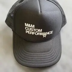 M&M CUSTOM PERFORMANCE ブラックキャップ