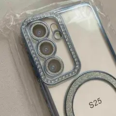 【新品未使用】GalaxyS25用☆ソフトケース　ブルー