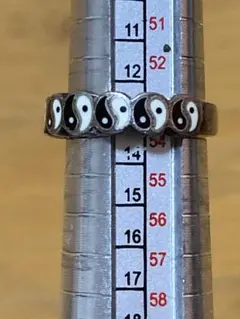 シルバー925 リング 陰陽マーク