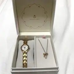 プライベートレーベル 腕時計 ネックレス リボン