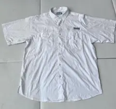 Columbia PFG シャツ M ホワイト