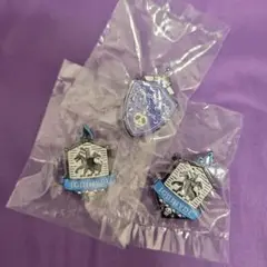 ディズニー　ツイステッドワンダーランド　寮章　ピンバッジ　2種ガチャ