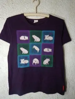 o7816　ドラッグ　ストアーズ　半袖　tシャツ　ブタ　デザイン