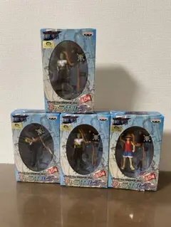 ワンピース キャラボルダー 4体セット