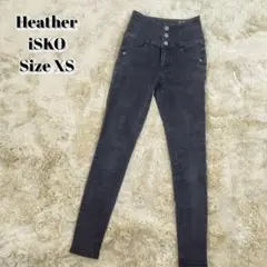Heather iSKO ハイウエストスキニーデニムパンツ