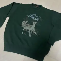 美品★CLUB jurdain ヴィンテージ　薄手ニット　グリーン