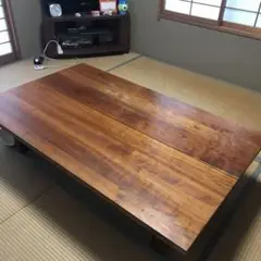 【送料込み】ローテーブル 無垢材座卓