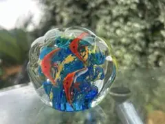 ガラス製 魚の置物 約8cm