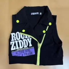 ZIDDY ノースリーブトップス 130サイズ 黒