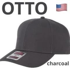 OTTO 6PANEL アメリカン CLASSIC FIT CAP チャコール