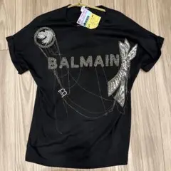 BALMAIN ブラック Tシャツ 半袖Mサイズ